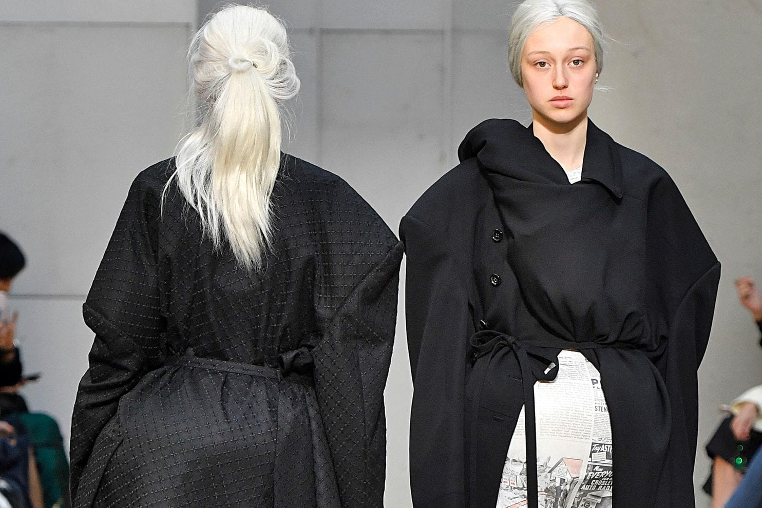 comme des garcons runway 2019